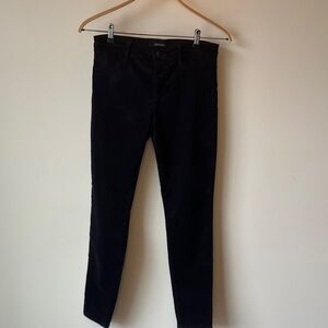 J BRAND Velvet Skinny Mid-Rise Jeans in Deep Blue/Black Hue, Women’s Size 30